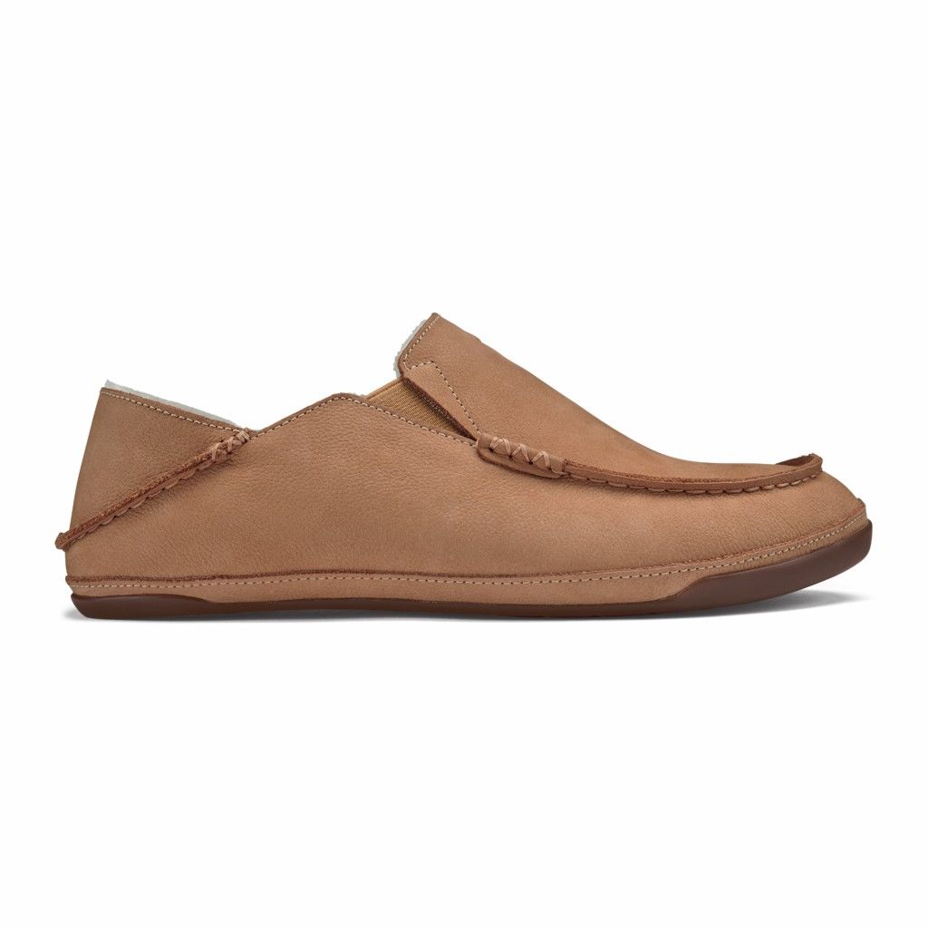 Olukai Men's Kipuka Hulu Slipper - Natural US821-059